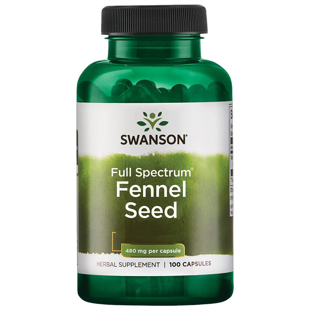 Fennel Seed, Graines de fenouil, 480 mg