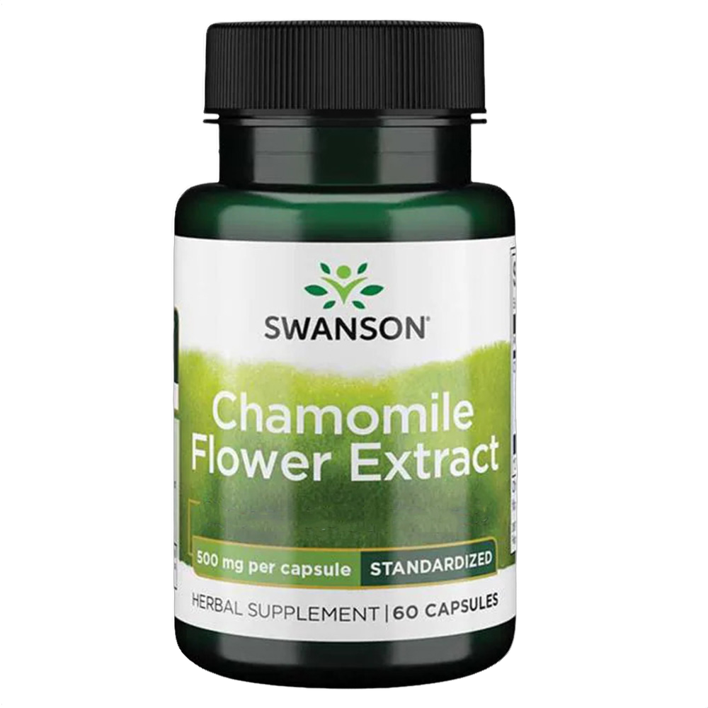 Chamomile Extract, Kamillenextrakt, 500 mg