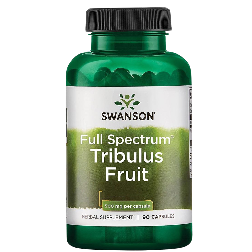 Fruto de Tribulus de espectro completo, 500 mg