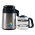 Water Pro, Distillateur d'eau, acier inoxydable/noir - avec carafe en verre