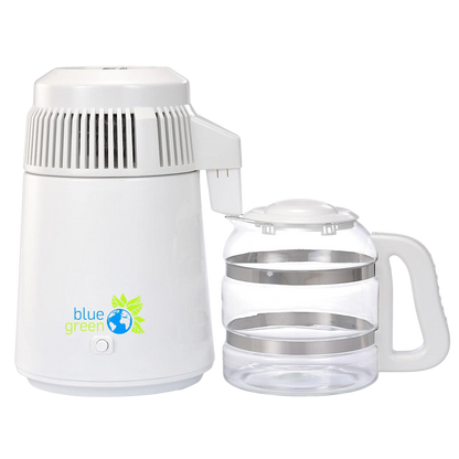 Water Pro, Distillateur d'eau, blanc - avec carafe en verre