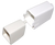 Water Pro, Boîtier de filtre blanc avec insert en porcelaine