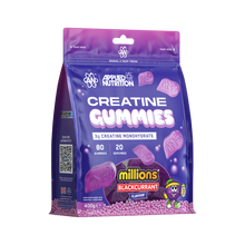 Creatine Gummies, Millions Blackcurrant