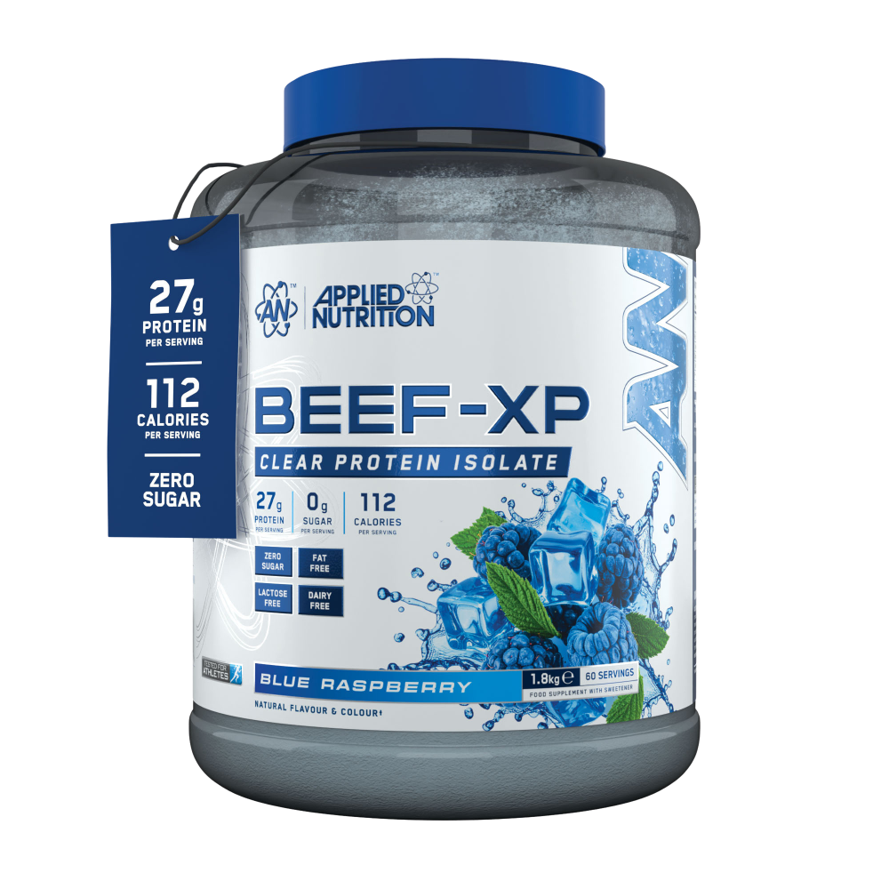 BEEF-XP Clear Rindfleischproteinisolat, Blaue Himbeere
