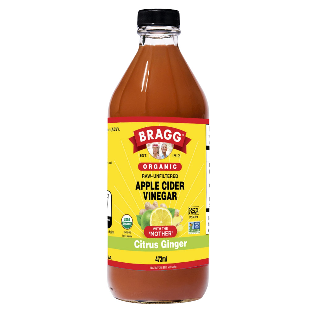 Organic Apple Cider Vinegar with Citrus Ginger