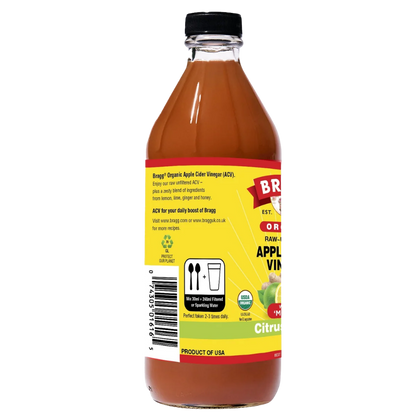 Organic Apple Cider Vinegar with Citrus Ginger