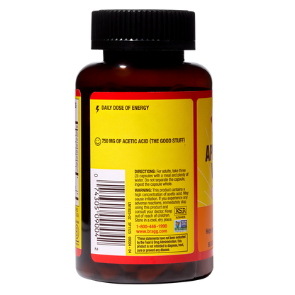 Vinaigre de cidre, Energy (Énergie)