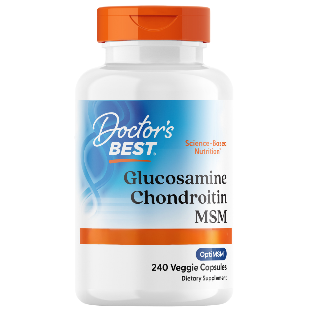 Glucosamina, condroitina y MSM con OptiMSM