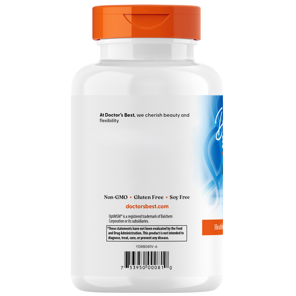 Glucosamina, condroitina y MSM con OptiMSM