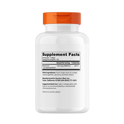Vitamin D3, Depot 5.000 IE