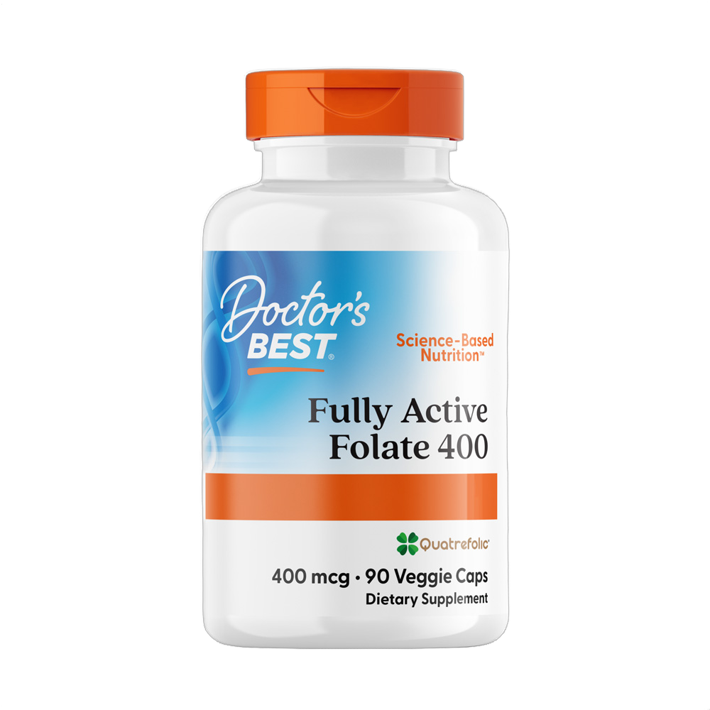 Fully Active, Folate 400 avec Quatrefolic, 400 mcg