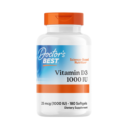 Vitamin D3, 25mcg (1000IU)