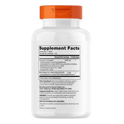 Curcumin, 1.000 mg
