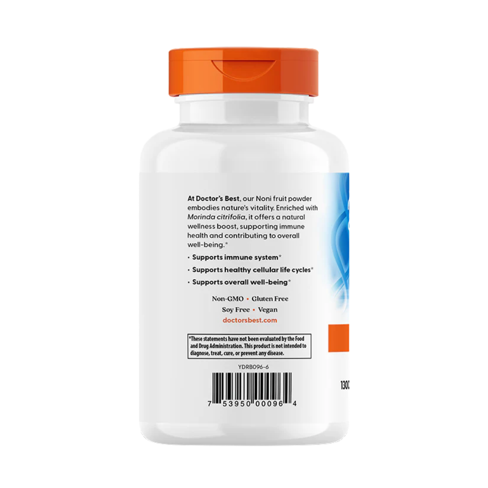 Polvo de fruta de noni, 650 mg