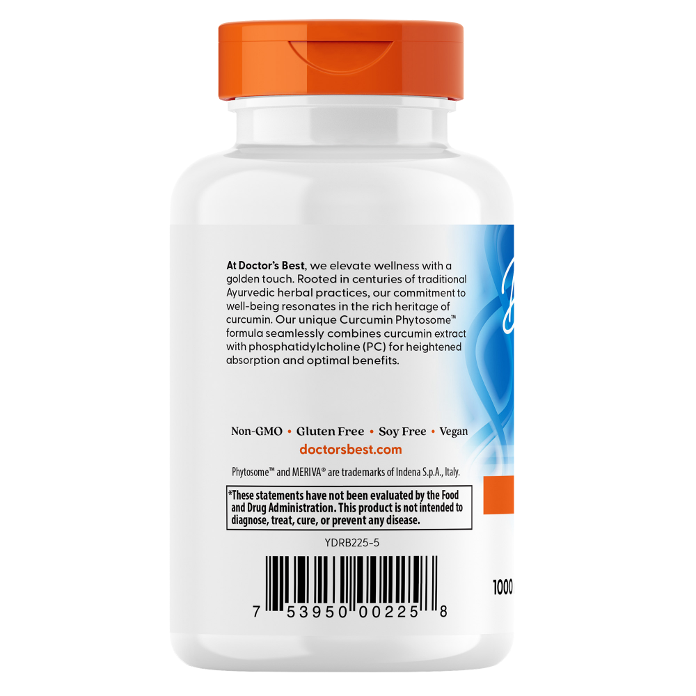 Curcumina fitosoma con Meriva, 500 mg