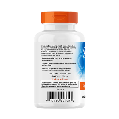 Acétyl-L-carnitine, 500 mg