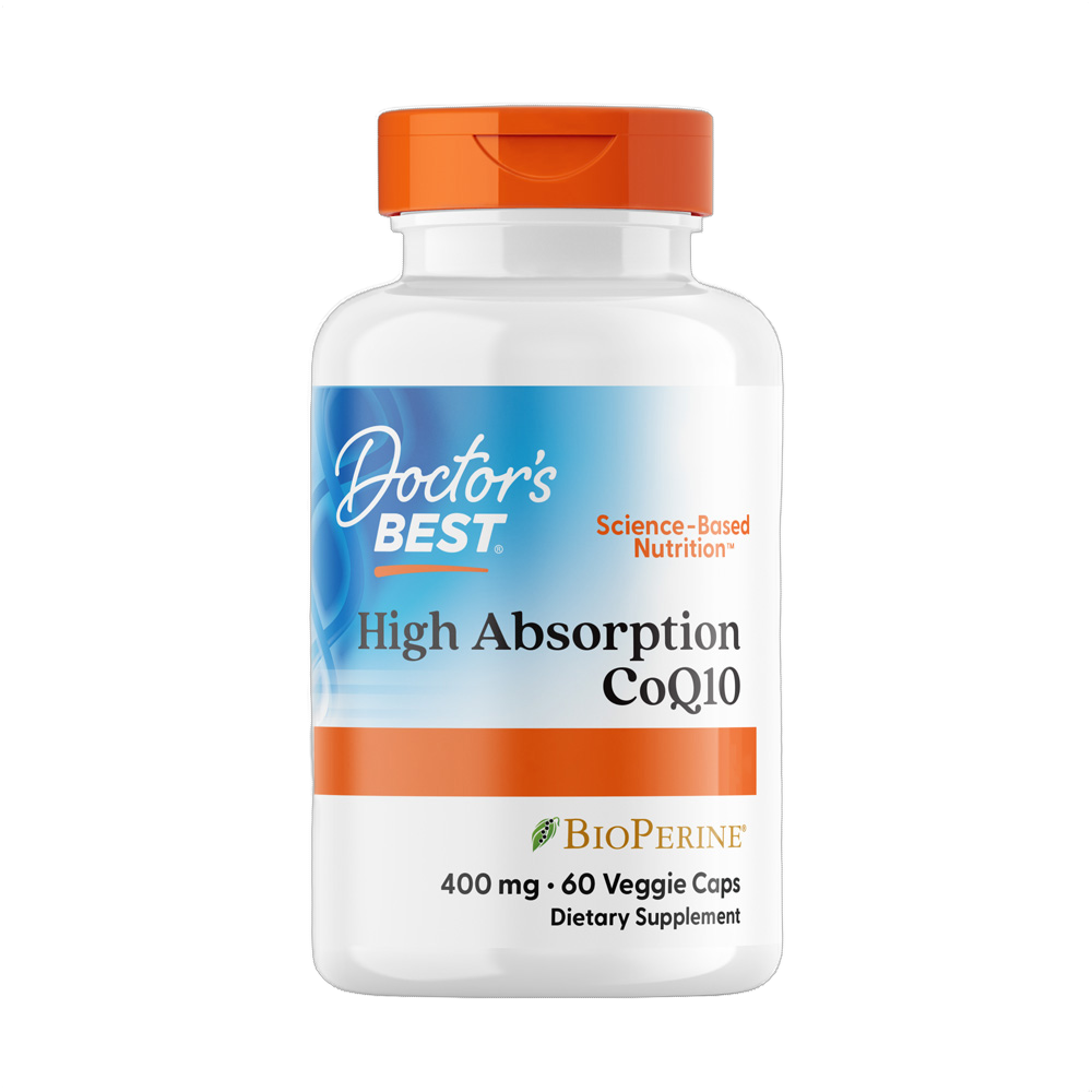 CoQ10 de alta absorción con BioPerine, 400 mg