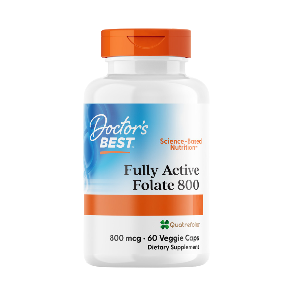 Fully Active, Folate 800, 800 mg, 60 gélules