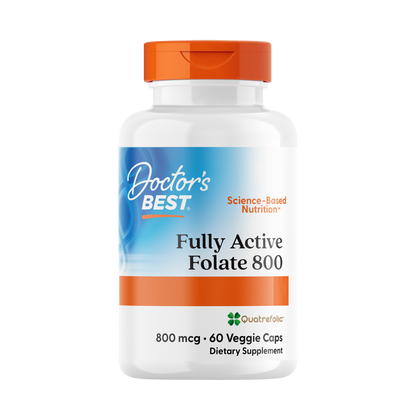 Fully Active, Folate 800, 800 mg, 60 gélules
