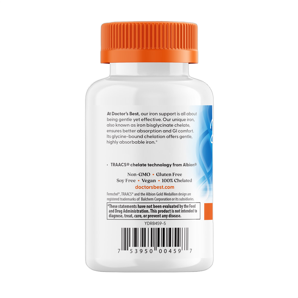 High Absorption Iron with Ferrochel, 27mg