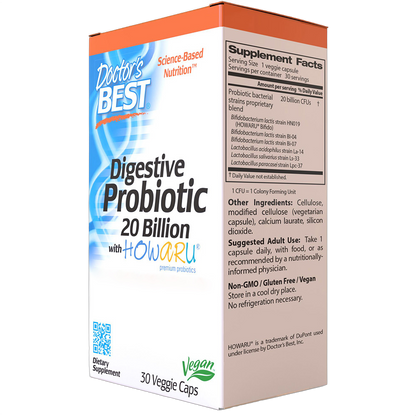 Probiotico digestivo 20 miliardi con Howaru®, 20 miliardi