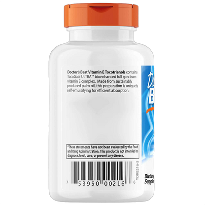Tocotrienols, Tocotrienoles, 50 mg