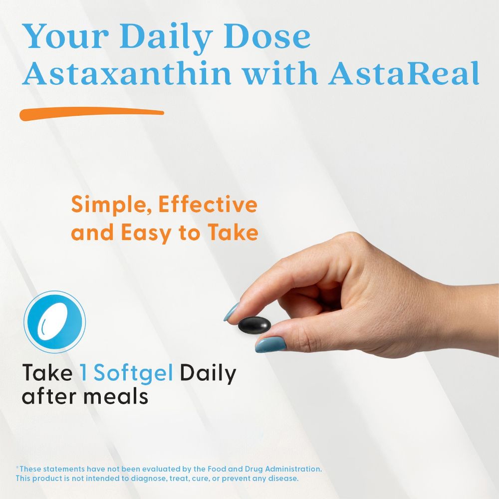 Astaxanthine avec AstaReal®, 6 mg
