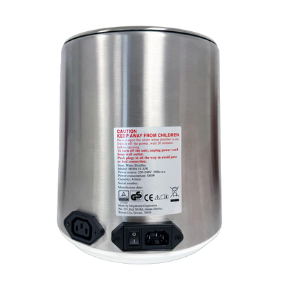Chaudière en acier inoxydable (blanche)