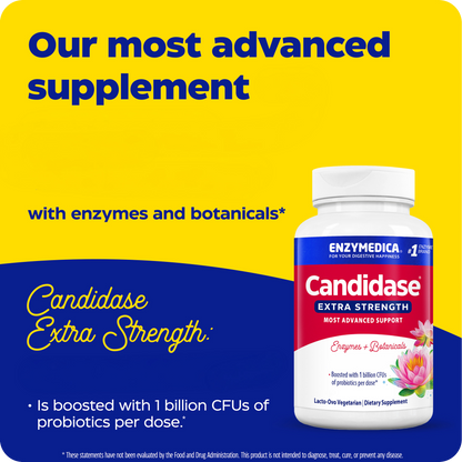 Candidase Extra Strength, for balanced yeast levels