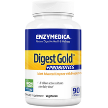 Digest Gold + Probiotics, ayuda digestiva para comidas copiosas