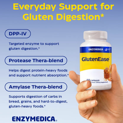 GlutenEase, to aid gluten breakdown