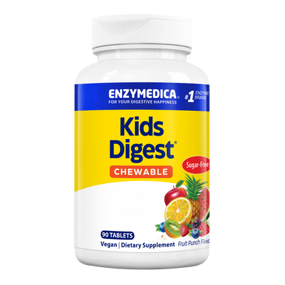 Kids Digest Chewable, (pour enfants) aide à la digestion en douceur
