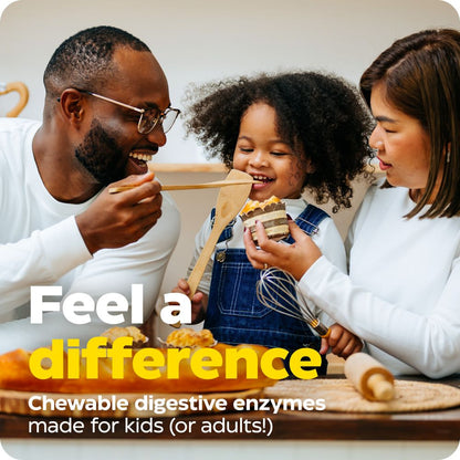 Kids Digest Chewable, (pour enfants) aide à la digestion en douceur