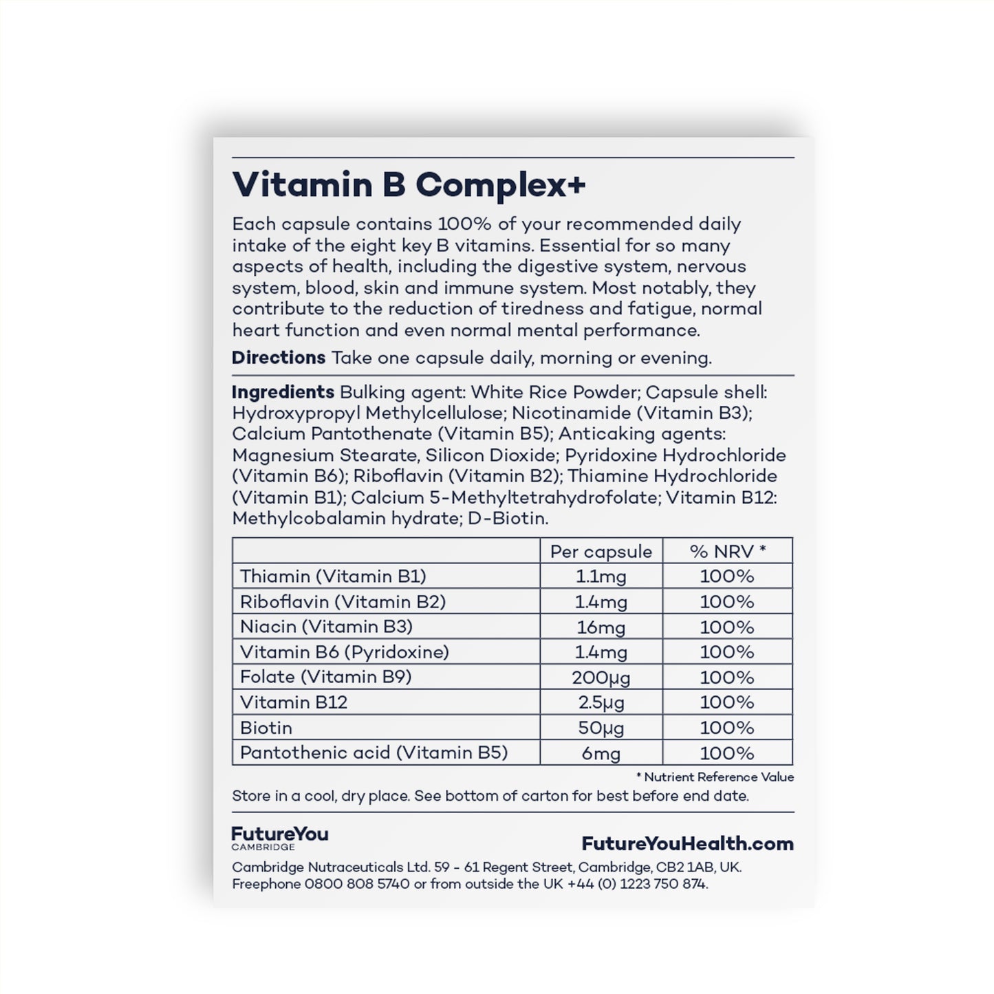 Complesso vitaminico B+