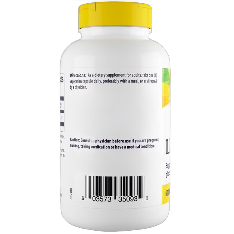 Alpha Lipoic Acid, 600mg