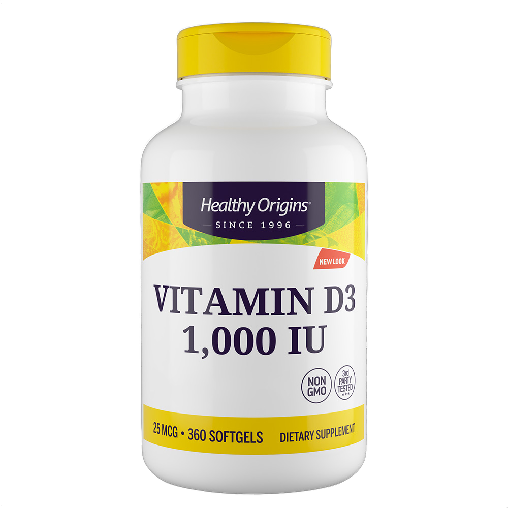 Vitamina D3, 1.000 UI