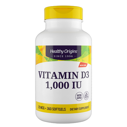 Vitamina D3, 1.000 UI