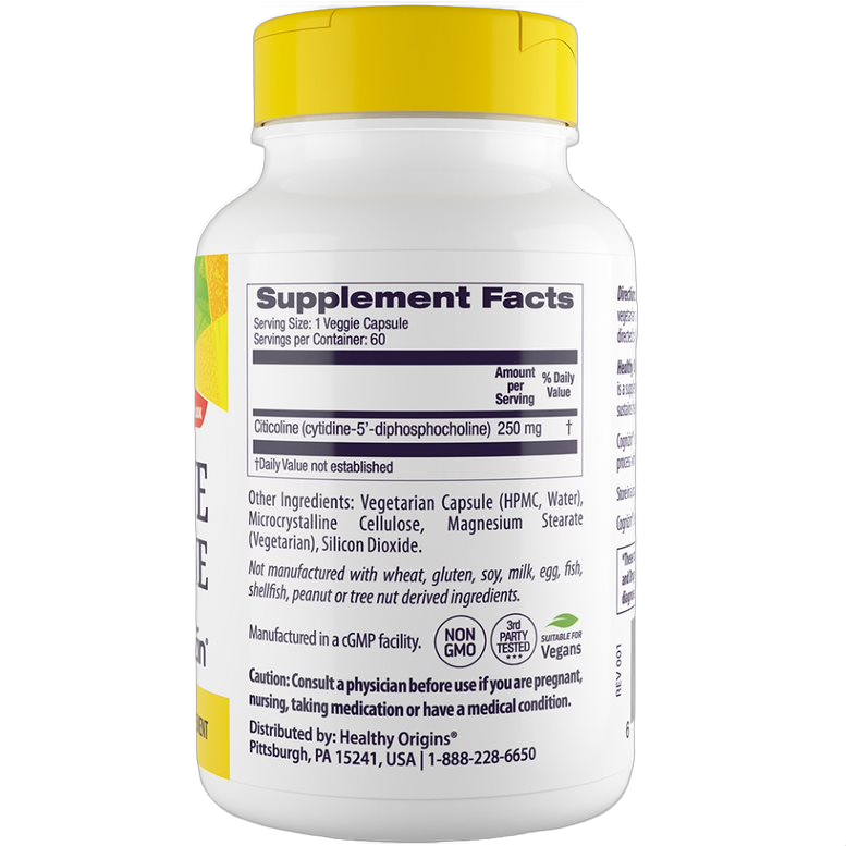 Cognizin Citicolina, 250 mg