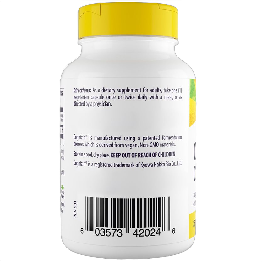 Cognizin Citicolina, 250 mg