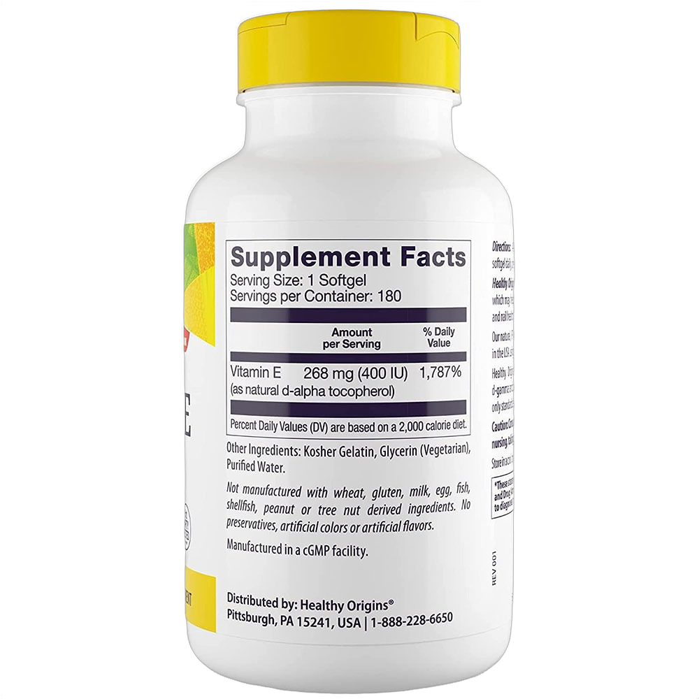 Vitamina E, 400 UI