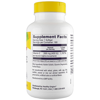 Vitamina E, 400 UI