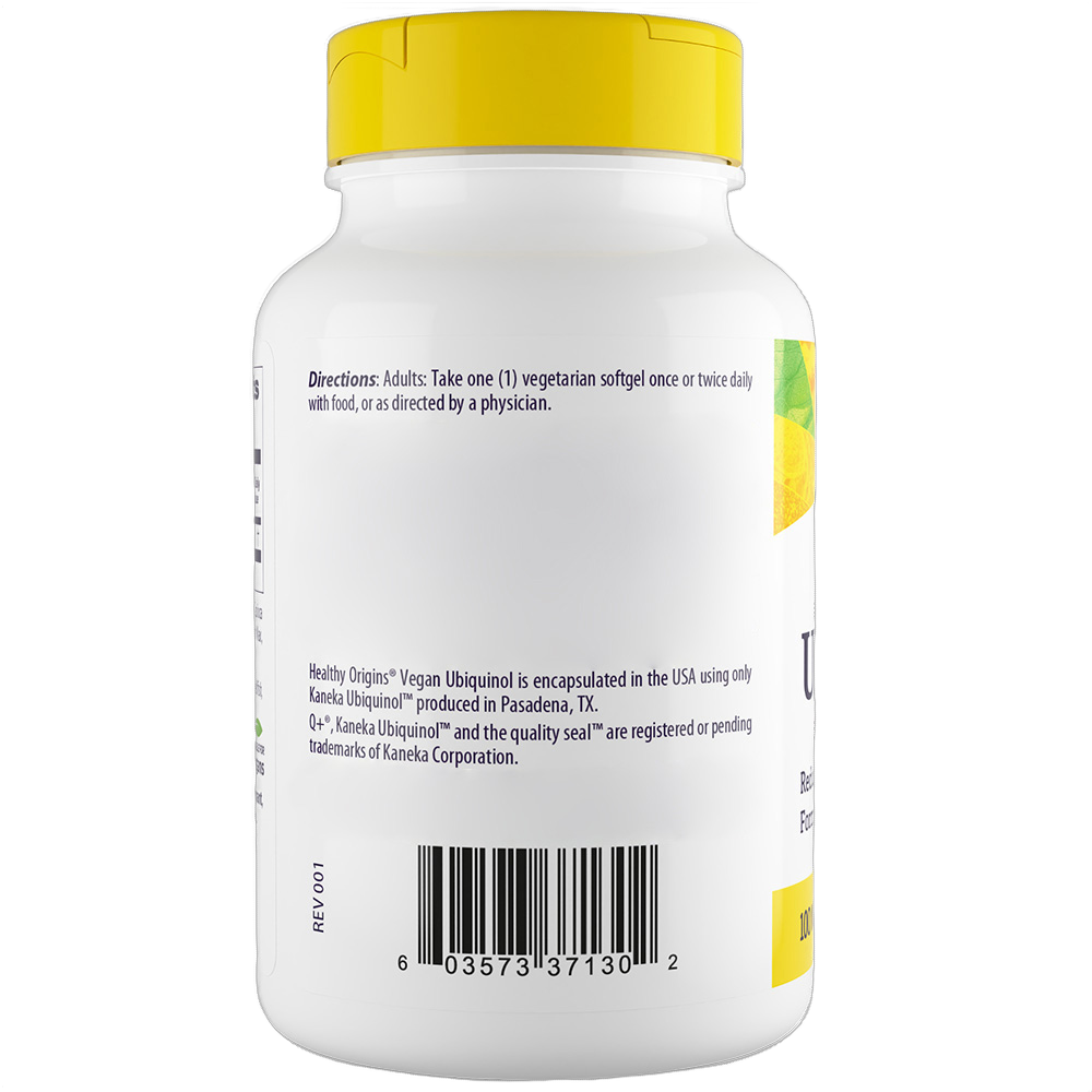 Ubiquinol végétalien, 100 mg