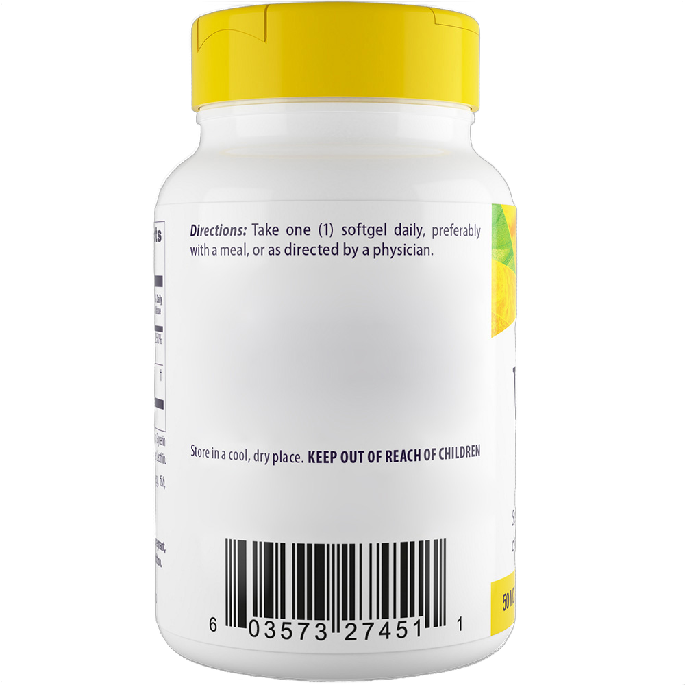 Vitamin D3 & K2, 50mcg/200mcg