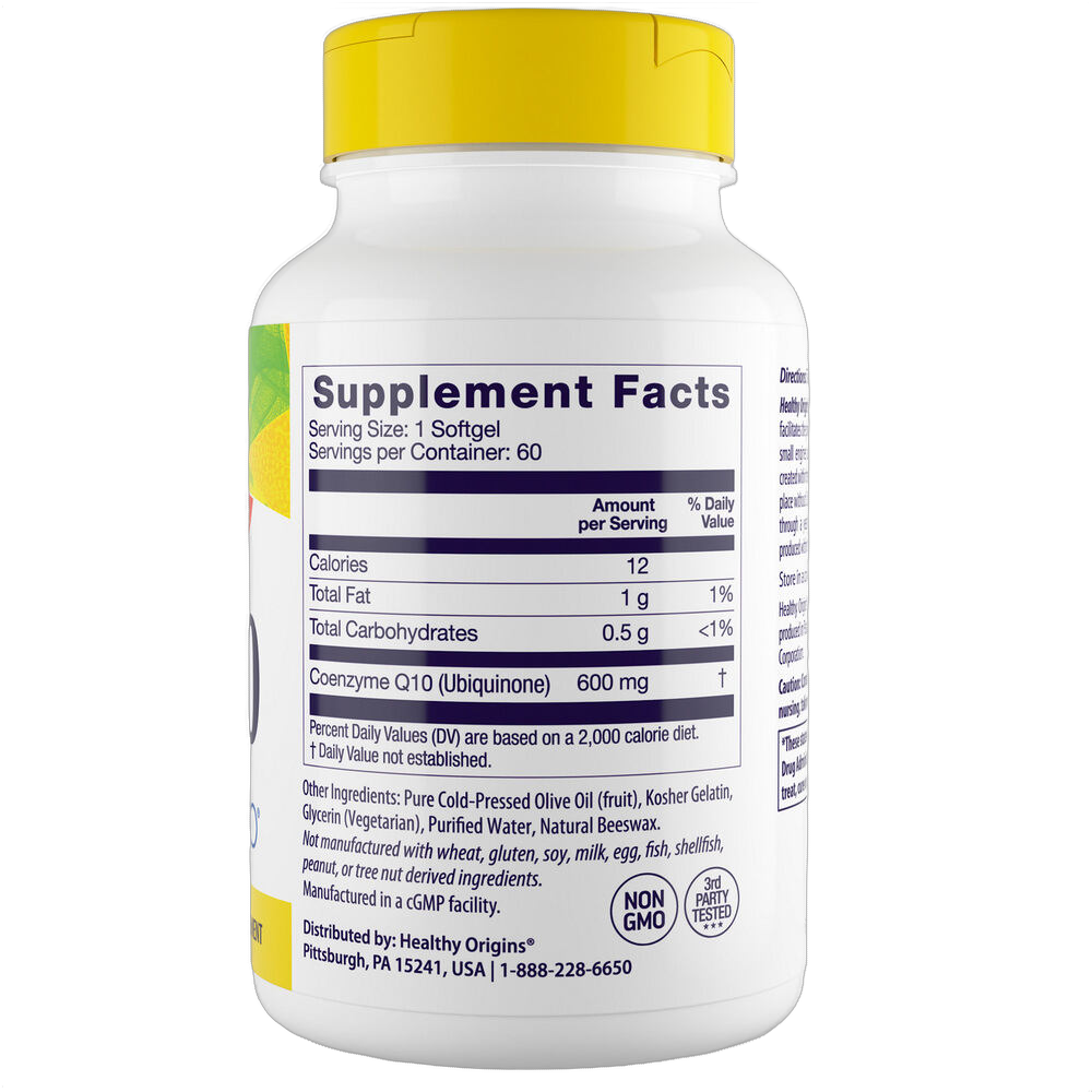 CoQ10 natural con Kaneka Q10, 600 mg