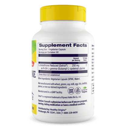 L-Glutathione Reduced, 250mg