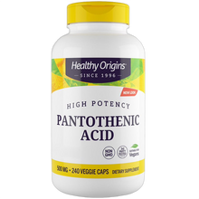 Ácido pantoténico (Vitamina B5), 500 mg