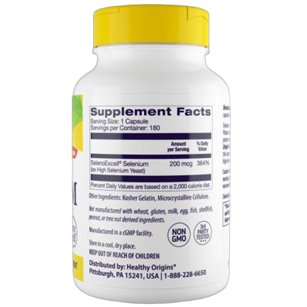Selenio, 200 mcg