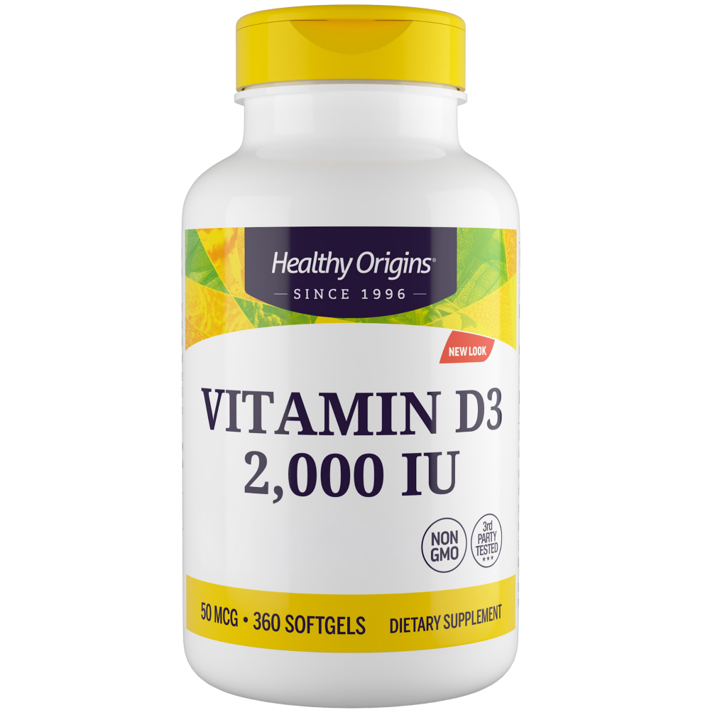 Vitamin D3, 2.000 IE