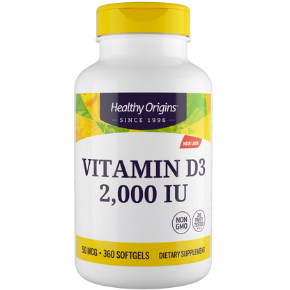 Vitamin D3, 2.000 IE