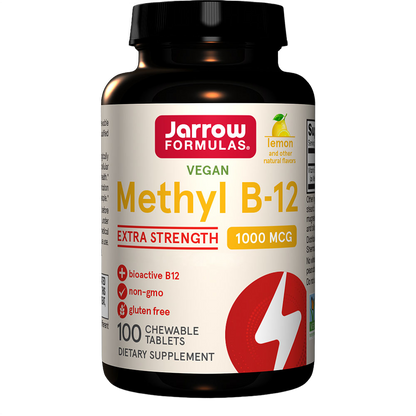 Vitamin Methyl B-12, 1000mcg, Lemon Flavour
